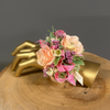 Pink Corsage Image 1 - Smooth Gold Hand