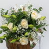 The fabulous combination of large-headed White Roses and stunning Oriental White Lilies is a great gift for any occasion. We deliver flowers throughout Dublin and Ireland. Please place your order by 1 pm for Same Day Flower Delivery Dublin or Next Day Flowers Delivery Ireland
